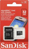 SanDisk MicroSDHC+SD Adapt. 32GB SDSDQM-032G-B35A