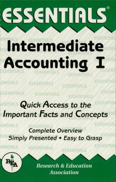 Intermediate Accounting I Essentials (eBook, ePUB)
