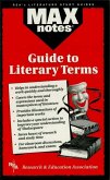 Guide to Literary Terms (MAXNotes Literature Guides) (eBook, ePUB) Guide to Literary Terms (MAXNotes Literature Guides) (eBook, ePUB)