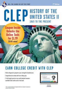 Cover CLEP® History of the U.S. II Book + Online (eBook, ePUB)