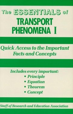 Cover Transport Phenomena I Essentials (eBook, ePUB)