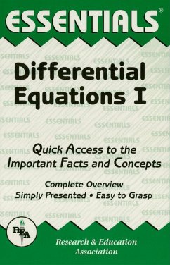 Cover Differential Equations I Essentials (eBook, ePUB)