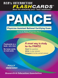 Cover PANCE (Physician Assistant Nat. Cert Exam) Flashcard Book (eBook, ePUB)