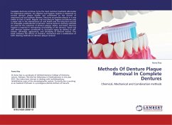 Methods Of Denture Plaque Removal In Complete Dentures