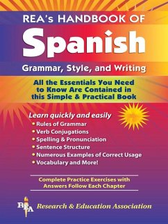 Cover REA's Handbook of Spanish Grammar, Style and Writing (eBook, ePUB)