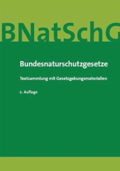 Cover Bundesnaturschutzgesetze