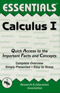 Calculus I Essentials (eBook, ePUB) - Rea, Editors of