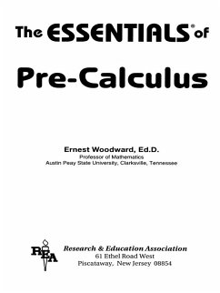 Cover Pre-Calculus Essentials (eBook, ePUB)
