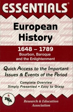 Cover European History: 1648 to 1789 Essentials (eBook, ePUB)