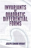 Invariants of Quadratic Differential Forms (eBook, ePUB)