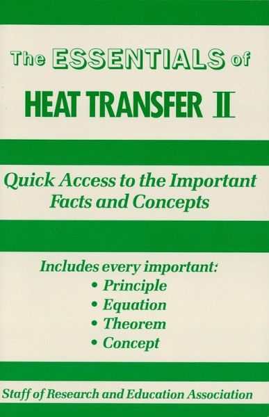 Heat Transfer II Essentials (eBook, ePUB)