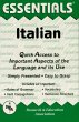 Italian Essentials (eBook, ePUB) - Bild 1