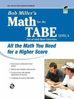 Cover Bob Miller's Math for the TABE Level A (eBook, ePUB)