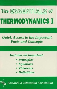 Cover Thermodynamics I Essentials (eBook, ePUB)