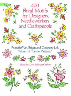 400 Floral Motifs for Designers, Needleworkers and Craftspeople (eBook, ePUB) - Briggs & Co.