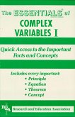 Complex Variables I Essentials (eBook, ePUB)