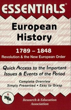 Cover European History: 1789 to 1848 Essentials (eBook, ePUB)