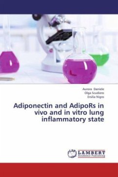 Adiponectin and AdipoRs in vivo and in vitro lung inflammatory state