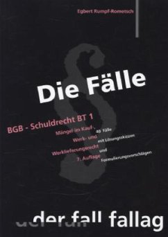 BGB Schuldrecht (SchuldR) BT 1 / Die Fälle