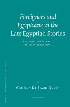 Foreigners and Egyptians in the Late Egyptian Stories - Di Biase-Dyson, Camilla