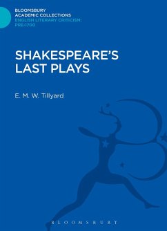 Cover Shakespeare's Last Plays