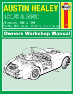 Austin Healey 100/6 & 3000 (56 - 68) Haynes Repair Manual - Haynes Publishing