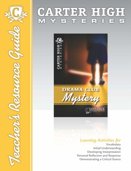 Drama Club Mystery Teacher's Resource Guide (eBook, PDF)