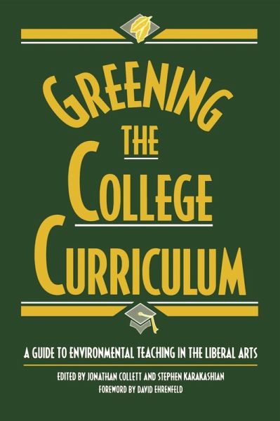 Greening the College Curriculum (eBook, ePUB)