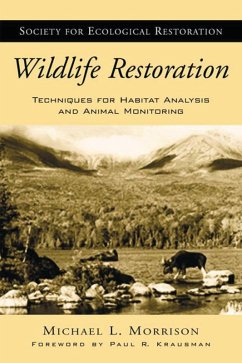 Wildlife Restoration (eBook, ePUB) - Morrison, Michael L.