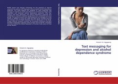 Text messaging for depression and alcohol dependence syndrome