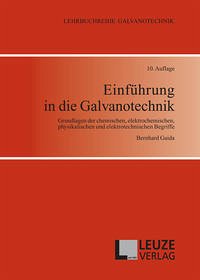 Einführung in die Galvanotechnik - Gaida, Bernhard