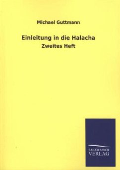 Einleitung in die Halacha - Guttmann, Michael