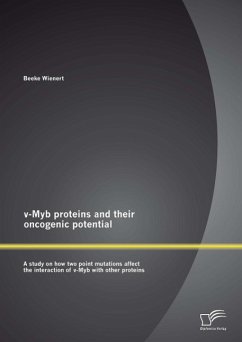 Cover v-Myb proteins and their oncogenic potential: A study on how two point mutations affect the interaction of v-Myb with other proteins (eBook, PDF)