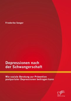Depressionen nach der Schwangerschaft: Wie soziale Beratung zur Prävention postpartaler Depressionen beitragen kann (eBook, PDF) - Seeger, Friederike
