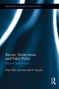 Cover Racism, Governance, and Public Policy (eBook, PDF)
