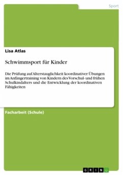 Schwimmsport für Kinder - Atlas, Lisa