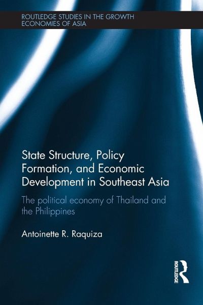 State Structure, Policy Formation, and Economic Development in Southeast Asia State Structure, Policy Formation, and Economic Development in Southeast Asia