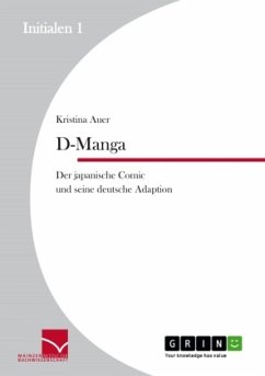 D-Manga. Der japanische Comic und seine deutsche Adaption - Auer, Kristina