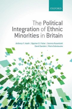 Political Integration of Ethnic Minorities in Britain - Heath, Anthony F; Fisher, Stephen D; Rosenblatt, Gemma; Sanders, David; Sobolewska, Maria