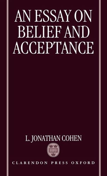 An Essay on Belief and Acceptance