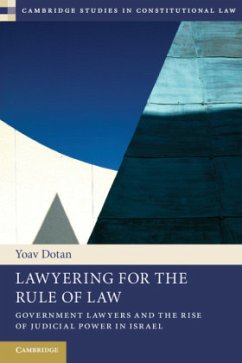 Lawyering for the Rule of Law - Dotan, Yoav