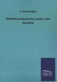 Mittelhochdeutsche Lieder und Sprüche
