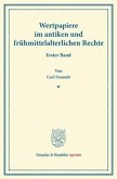 Wertpapiere im antiken und frühmittelalterlichen Rechte