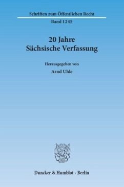 20 Jahre Sächsische Verfassung