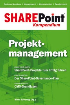 Cover Projektmanagement / SharePoint Kompendium Bd.3