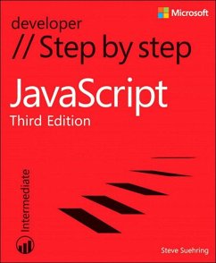 JavaScript Step by Step (eBook, ePUB) - Suehring, Steve