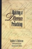 Making a Difference in Preaching (eBook, ePUB) Making a Difference in Preaching (eBook, ePUB)