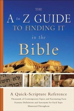 Cover A to Z Guide to Finding It in the Bible (eBook, ePUB)