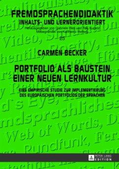 Portfolio als Baustein einer neuen Lernkultur - Becker, Carmen