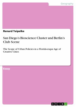 San Diego’s Bioscience Cluster and Berlin’s Club Scene (eBook, PDF) - Teipelke, Renard